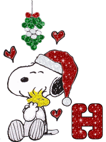 Snoopy-Under-Mistletoe-Alpha-by-iRiS-H.gif