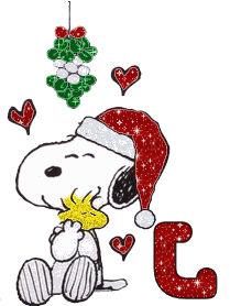 Snoopy-Under-Mistletoe-Alpha-by-iRiS-L.gif