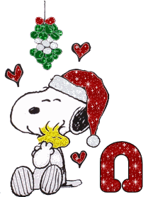 Snoopy-Under-Mistletoe-Alpha-by-iRiS-N.gif