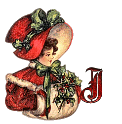 Vintage-Lady-With-Christmas-Muff-Alpha-by-iRiS-J.gif
