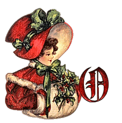 Vintage-Lady-With-Christmas-Muff-Alpha-by-iRiS-O.gif