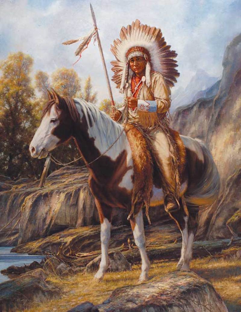 лошади индейцев фото